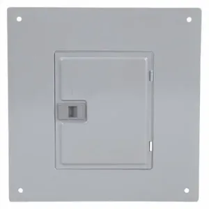 SQUARE D QOC12UF Load Center Cover, 16.12 Inch Length, Mfr. No. Qo112M100P, 1 Door, Non-Vented, 12 Spaces | CV3CLH 1D425