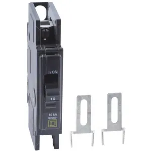 SQUARE D QOU110 Miniature Circuit Breaker, 10A, 1 Pole, 120/240VAC, 10KA | AG7CXT 5B966