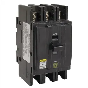 SQUARE D QOU300 Unit Mount Circuit Breaker Qou 60 Amp 240vac 3p 10kaic@120v | AG8UJU