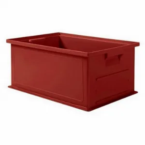 SSI 1462.191308RD1 Straight Wall Container, 5.5 Gal, 19 x 13 x 8 Inch Size, Stackable | CU4GQE 9CPW0