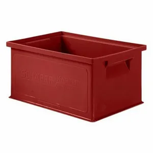 SSI 1463.130906RD1 Straight Wall Container, 1.9 Gal, 13 x 9 x 6 Inch Size, Stackable | CU4GPY 9KC25