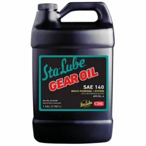 STA LUBE SL24238 Gear Oil, Sta Lube Api/Gl-4 Multi-Purpose Gear Oil, 1 Gal | CU4GWT 19MZ55