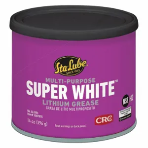 STA LUBE SL3151 Multipurpose Grease, Lithium, White, 14 Oz, Nlgi Grade 1.5, Nsf Rating H2 No Food Contact | CU4GXD 39F943