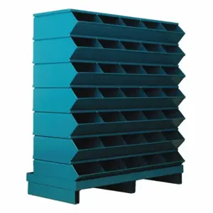 STACKBIN 3-235SSPB Sectional Stacking Bin Unit, 37 Inch X 3 1/8 Inch X 41 Inch Size, Pallet, 35 Compartments | CU4GRY 45NJ08