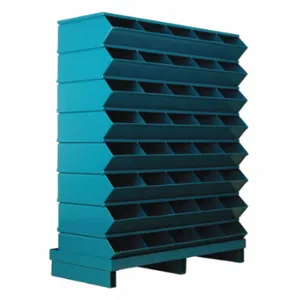 STACKBIN 3-240SSPB Sectional Stacking Bin Unit, 37 Inch X 3 1/8 Inch X 46 1/2 Inch Size, Pallet | CU4GRZ 45NJ10