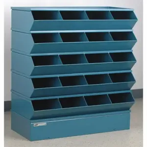 STACKBIN 3-320SSB Sectional Stacking Bin Unit, 9 Inch X 18 3/4 Inch X 43 1/2 Inch Size, Std, 20 Compartments | CU4GTV 45NH63