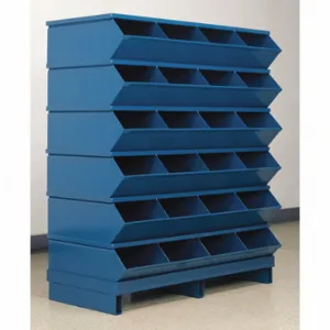 STACKBIN 3-324SSPB Sectional Stacking Bin Unit, 37 Inch X 18 3/4 Inch X 44 Inch Size, Pallet, 24 Compartments | CU4GQT 45NJ18