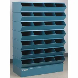 STACKBIN 3-328SSB Sectional Stacking Bin Unit, 58 1/2 Inch X 28 Inch X 58 1/2 Inch Size, Std | CU4GTU 45NH67