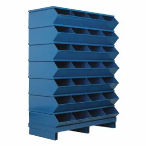 STACKBIN 3-328SSPB Sectional Stacking Bin Units, 37 Inch X 3 1/8 Inch X 50 7/8 Inch Size, Pallet | CU4GUN 45NJ20