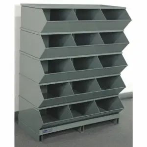 STACKBIN 3-415SSPB Sectional Stacking Bin Units, 37 Inch X 20 1/2 Inch X 46 7/8 Inch Size, Pallet | CU4GUC 45NJ25