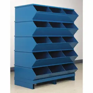 STACKBIN 3-415SSPB Sectional Stacking Bin Unit, 37 Inch X 20 1/2 Inch X 46 7/8 Inch Size, Pallet | CU4GRB 45NJ26