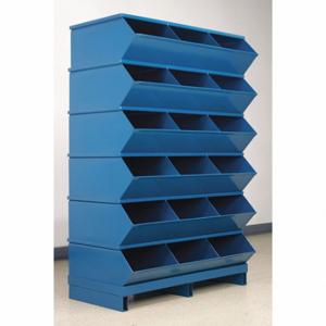 STACKBIN 3-418SSPB Sectional Stacking Bin Unit, 37 Inch X 20 1/2 Inch X 55 3/4 Inch Size, Pallet | CU4GRE 45NJ28