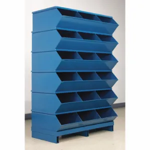 STACKBIN 3-418SSPB Sectional Stacking Bin Unit, 37 Inch X 20 1/2 Inch X 55 3/4 Inch Size, Pallet | CU4GRE 45NJ28