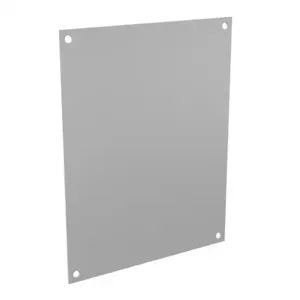 STAHLIN BP108CS Subpanel, Carbon Steel, White, Powder Coat Finish | CV8AHN