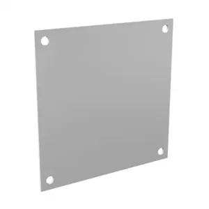 STAHLIN BP66CS Subpanel, Carbon Steel, White, Powder Coat Finish | CV8AJR