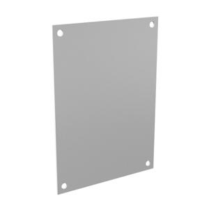 STAHLIN BP86CS Subpanel, Carbon Steel, White, Powder Coat Finish | CV8AJV