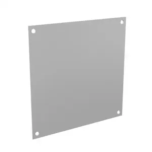 STAHLIN BP88CS Subpanel, Carbon Steel, White, Powder Coat Finish | CV8AJX