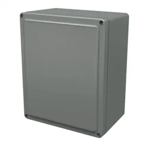 STAHLIN CL1109W Enclosure, 11 x 9 x 6 Inch Size, Wall Mount, Fiberglass Reinforced Polyester, Gray | CV7JWR