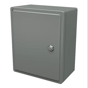 STAHLIN CL1311HL Enclosure, 13 x 11 x 6 Inch Size, Wall Mount, Fiberglass Reinforced Polyester, Gray | CV7JWT