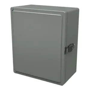 STAHLIN CL1311HPL Enclosure, 13 x 11 x 6 Inch Size, Wall Mount, Fiberglass Reinforced Polyester, Gray | CV7JWV