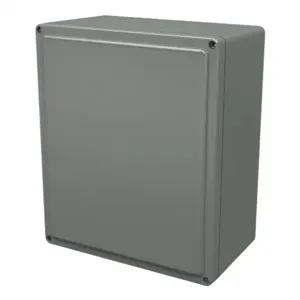 STAHLIN CL1311W Enclosure, 13 x 11 x 6 Inch Size, Wall Mount, Fiberglass Reinforced Polyester, Gray | CV7JWX