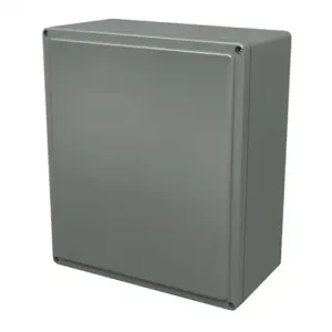 STAHLIN CL1513W Enclosure, 15 x 13 x 7 Inch Size, Wall Mount, Fiberglass Reinforced Polyester, Gray | CV7JXC