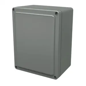 STAHLIN CL907W Enclosure, 9 x 7 x 5 Inch Size, Wall Mount, Fiberglass Reinforced Polyester, Gray | CV7JXL