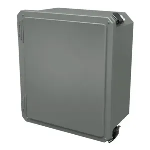 STAHLIN DS121006HPL Enclosure, 12 x 10 x 6 Inch Size, Wall Mount, Fiberglass Reinforced Polyester, Gray | CV7JXZ