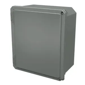 STAHLIN DS121006HW Enclosure, 12 x 10 x 6 Inch Size, Wall Mount, Fiberglass Reinforced Polyester, Gray | CV7JYA