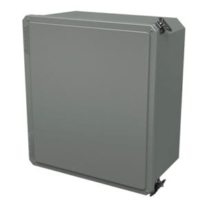 STAHLIN DS161408HLL Enclosure, 16 x 14 x 8 Inch Size, Wall Mount, Fiberglass Reinforced Polyester, Gray | CV7JYK