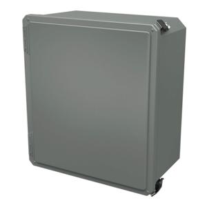 STAHLIN DS161408HPL Enclosure, 16 x 14 x 8 Inch Size, Wall Mount, Fiberglass Reinforced Polyester, Gray | CV7JYL