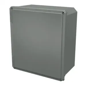 STAHLIN DS161408W Enclosure, 16 x 14 x 8 Inch Size, Wall Mount, Fiberglass Reinforced Polyester, Gray | CV7JYN