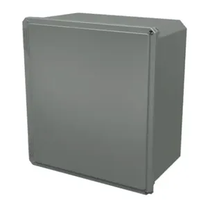 STAHLIN DS181610HW Enclosure, 18 x 16 x 10 Inch Size, Wall Mount, Fiberglass Reinforced Polyester, Gray | CV7JYR