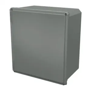 STAHLIN DS181610W Enclosure, 18 x 16 x 10 Inch Size, Wall Mount, Fiberglass Reinforced Polyester, Gray | CV7JYT