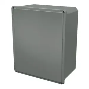 STAHLIN DS201610W Enclosure, 20 x 16 x 10 Inch Size, Wall Mount, Fiberglass Reinforced Polyester, Gray | CV7JYW