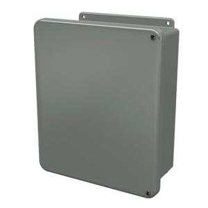 STAHLIN J1210HW Enclosure, 12 x 10 x 5 Inch Size, Wall Mount, Fiberglass Reinforced Polyester, Gray | CV7LAZ