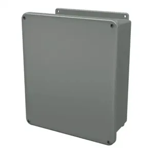 STAHLIN J1412W Enclosure, 14 x 12 x 6 Inch Size, Wall Mount, Fiberglass Reinforced Polyester, Gray | CV7LBF