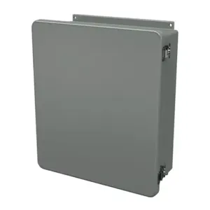 STAHLIN J1614HLL Enclosure, 16 x 14 x 6 Inch Size, Wall Mount, Fiberglass Reinforced Polyester, Gray | CV7LBH