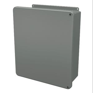 STAHLIN J1614HW Enclosure, 16 x 14 x 6 Inch Size, Wall Mount, Fiberglass Reinforced Polyester, Gray | CV7LBK