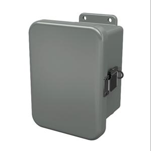 STAHLIN J604HPL Enclosure, 6 x 4 x 4 Inch Size, Wall Mount, Fiberglass Reinforced Polyester, Gray | CV7LCD