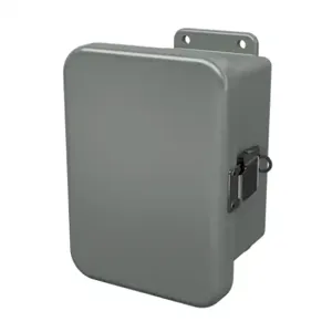 STAHLIN J604HPL Enclosure, 6 x 4 x 4 Inch Size, Wall Mount, Fiberglass Reinforced Polyester, Gray | CV7LCD