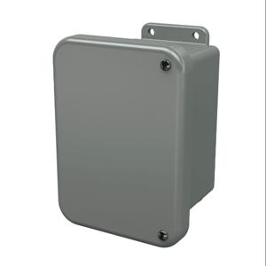 STAHLIN J604HW Enclosure, 6 x 4 x 4 Inch Size, Wall Mount, Fiberglass Reinforced Polyester, Gray | CV7LCE