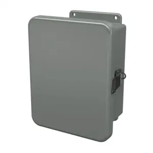 STAHLIN J806HPL Enclosure, 8 x 6 x 4 Inch Size, Wall Mount, Fiberglass Reinforced Polyester, Gray | CV7LCN