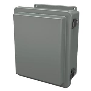 STAHLIN RJ1210HPL Enclosure, 12 x 10 x 6 Inch Size, Wall Mount, Fiberglass Reinforced Polyester, Gray | CV7LHG