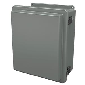 STAHLIN RJ1412HPL Enclosure, 14 x 12 x 7 Inch Size, Wall Mount, Fiberglass Reinforced Polyester, Gray | CV7LHK