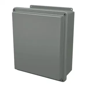 STAHLIN RJ1614W Enclosure, 16 x 14 x 7 Inch Size, Wall Mount, Fiberglass Reinforced Polyester, Gray | CV7LHQ