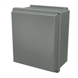 STAHLIN RJ1816HW Enclosure, 18 x 16 x 10 Inch Size, Wall Mount, Fiberglass Reinforced Polyester, Gray | CV7LHU