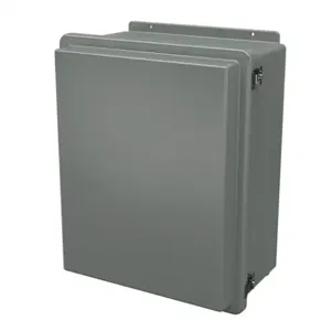 STAHLIN RJ2016HLL Enclosure, 20 x 16 x 10 Inch Size, Wall Mount, Fiberglass Reinforced Polyester, Gray | CV7LHV