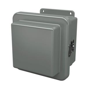 STAHLIN RJ606HLL Enclosure, 6 x 6 x 6 Inch Size, Wall Mount, Fiberglass Reinforced Polyester, Gray | CV7LHZ