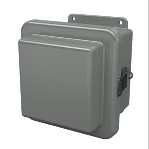 STAHLIN RJ606HPL Enclosure, 6 x 6 x 6 Inch Size, Wall Mount, Fiberglass Reinforced Polyester, Gray | CV7LJA